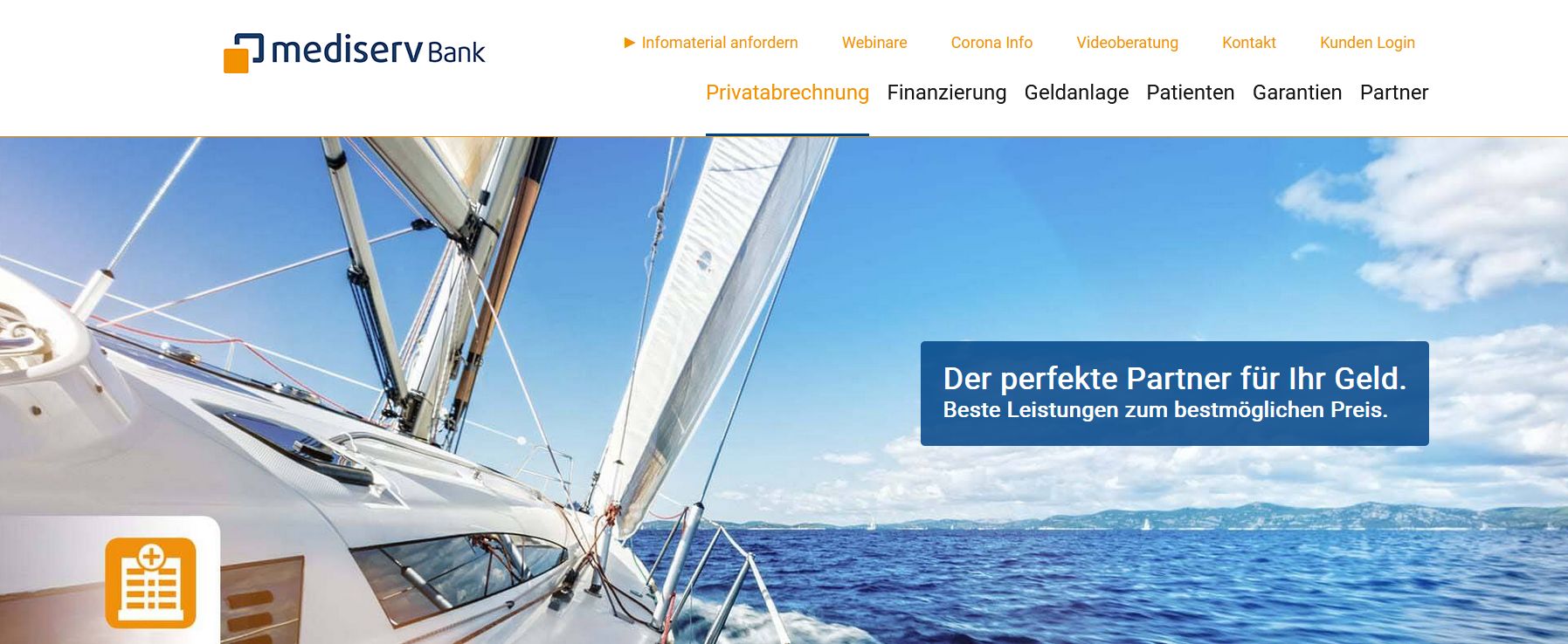 mediservbank Homepage